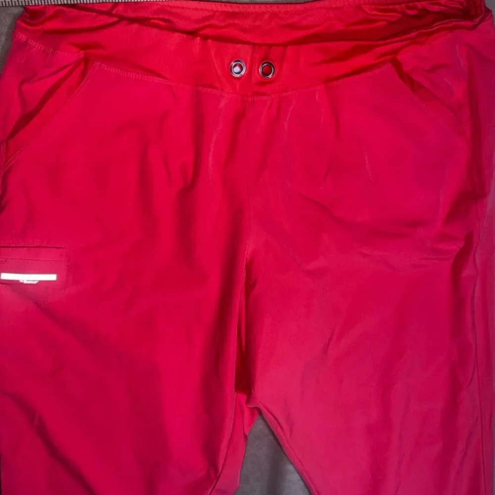 Skechers by Barco Women 3XL Plus Coral‎ Cargo Nurse Doctor Health Care Scrubs